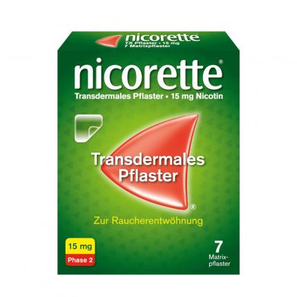 nicorette Nikotinpflaster mit 15 mg Nikotin