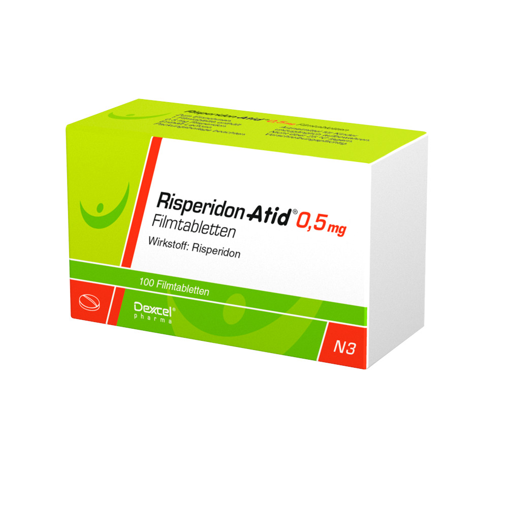 Risperidon Atid 1mg 100 St Filmtabletten