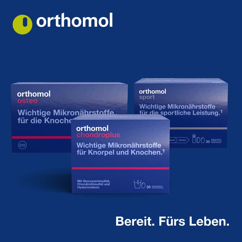 orthomol tendo - Mikronährstoffe, Mangan und Kupfer - Granulat/Tablette/Kapseln