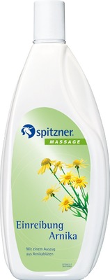 SPITZNER Massage Einreibung Arnika 1000 ml Einreibung