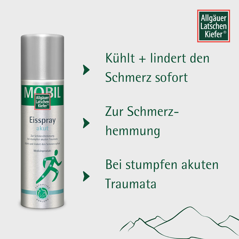 Allgäuer Latschen Kiefer MOBIL Eisspray akut 150 ml Spray