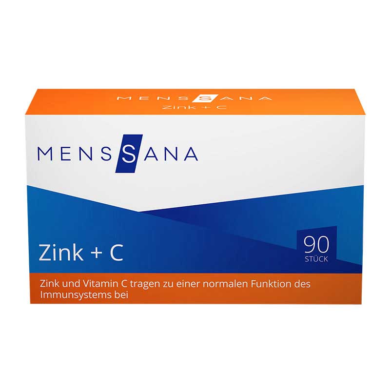 ZINK+C Menssana  90 St Lutschtabletten
