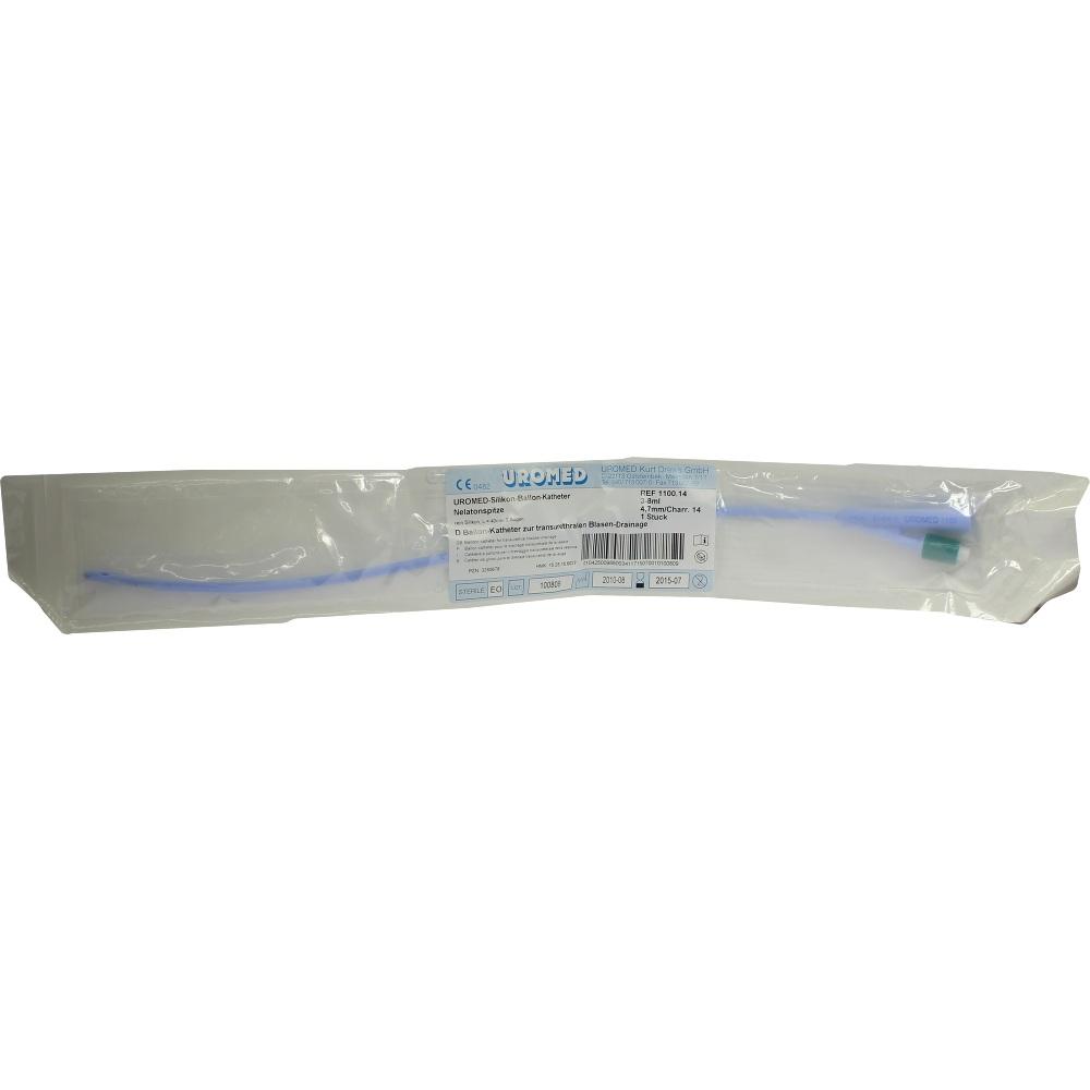 UROMED Ballonkatheter Ch 14 Nelaton Silikon 1100 1 St Katheter