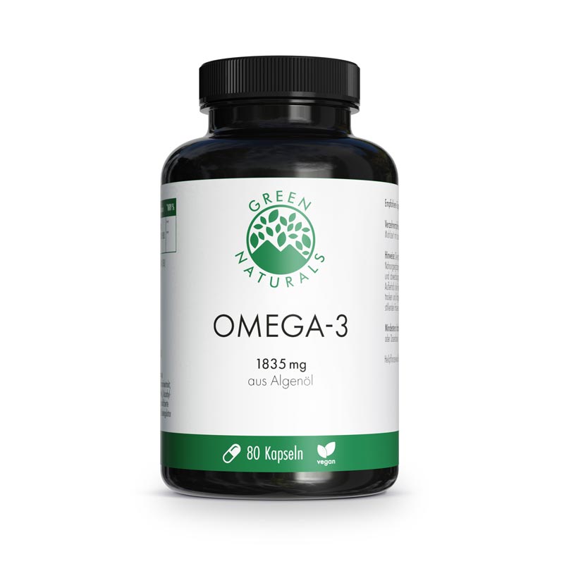 GREEN NATURALS OMEGA-3 80 St Kapseln