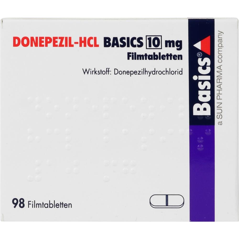 DONEPEZIL-HCL BASICS 10mg 98 St Filmtabletten
