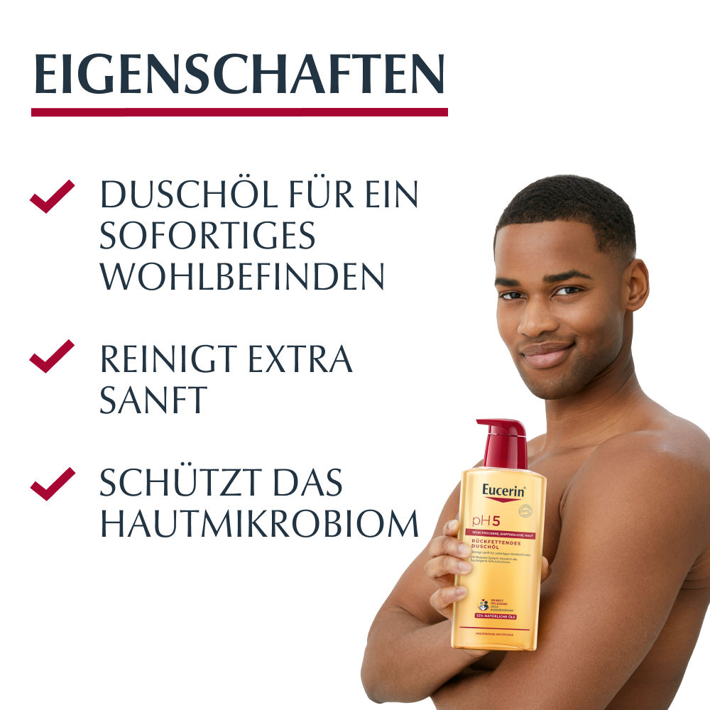 Eucerin pH5 Rückfettendes Duschöl 400 ml Duschgel