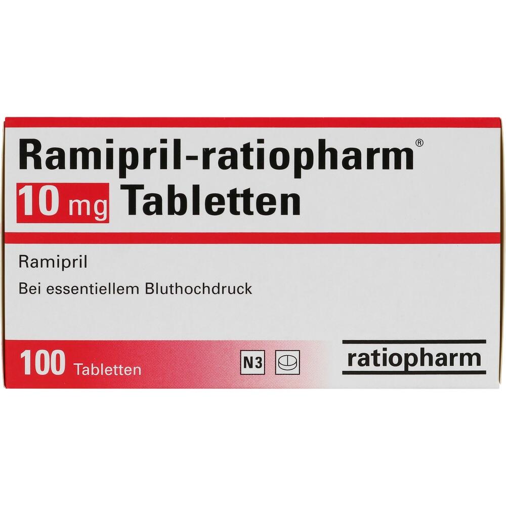 Ramipril-ratiopharm 10mg 100 St Tabletten