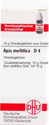 APIS MELLIFICA D 4 Globuli 10 g Globuli