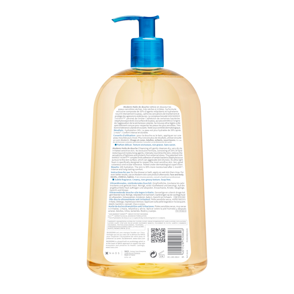 BIODERMA Atoderm Duschöl 1 l Öl