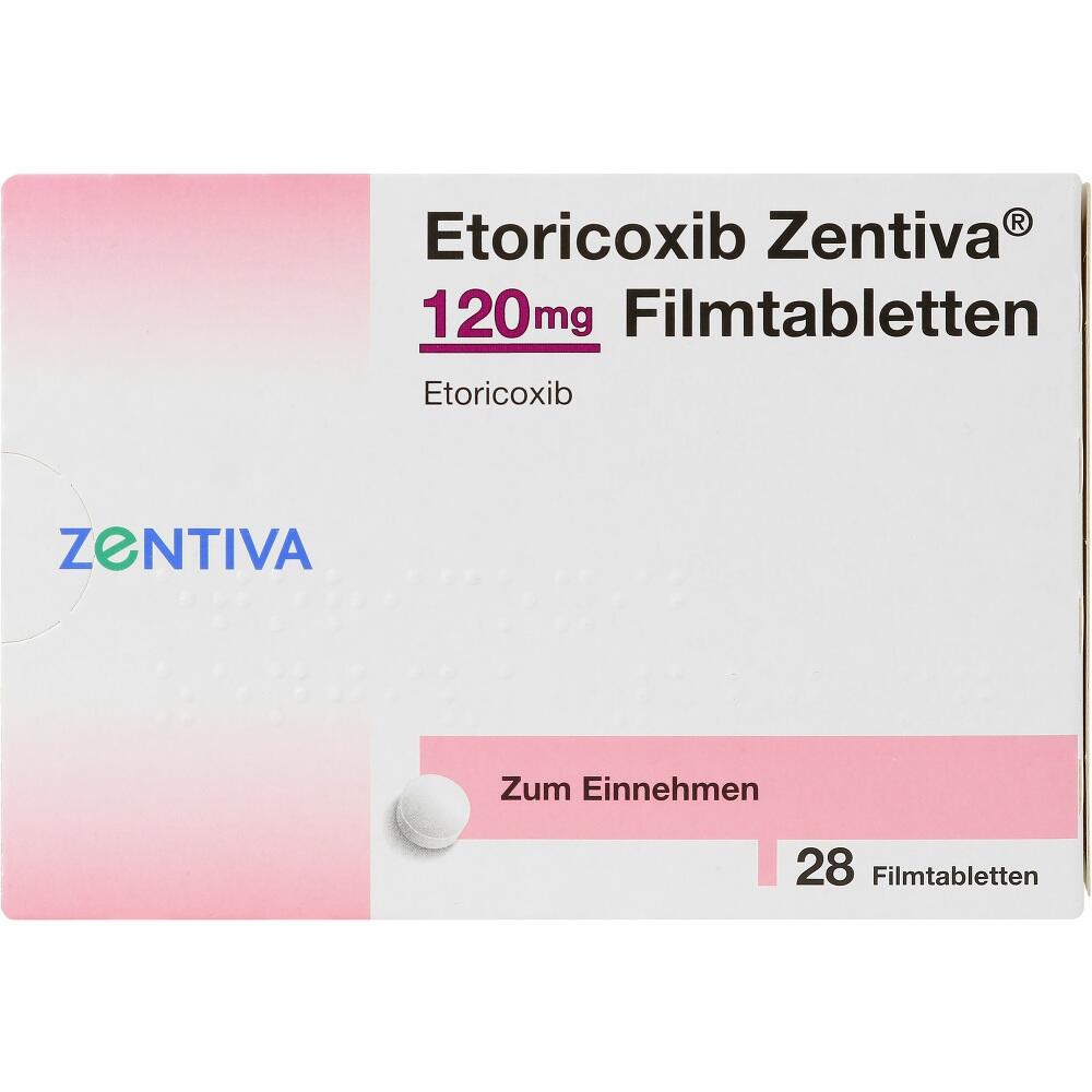 Etoricoxib Zentiva 120mg 28 St Filmtabletten