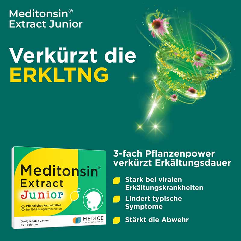 Meditonsin Extract Junior 60 St Tabletten