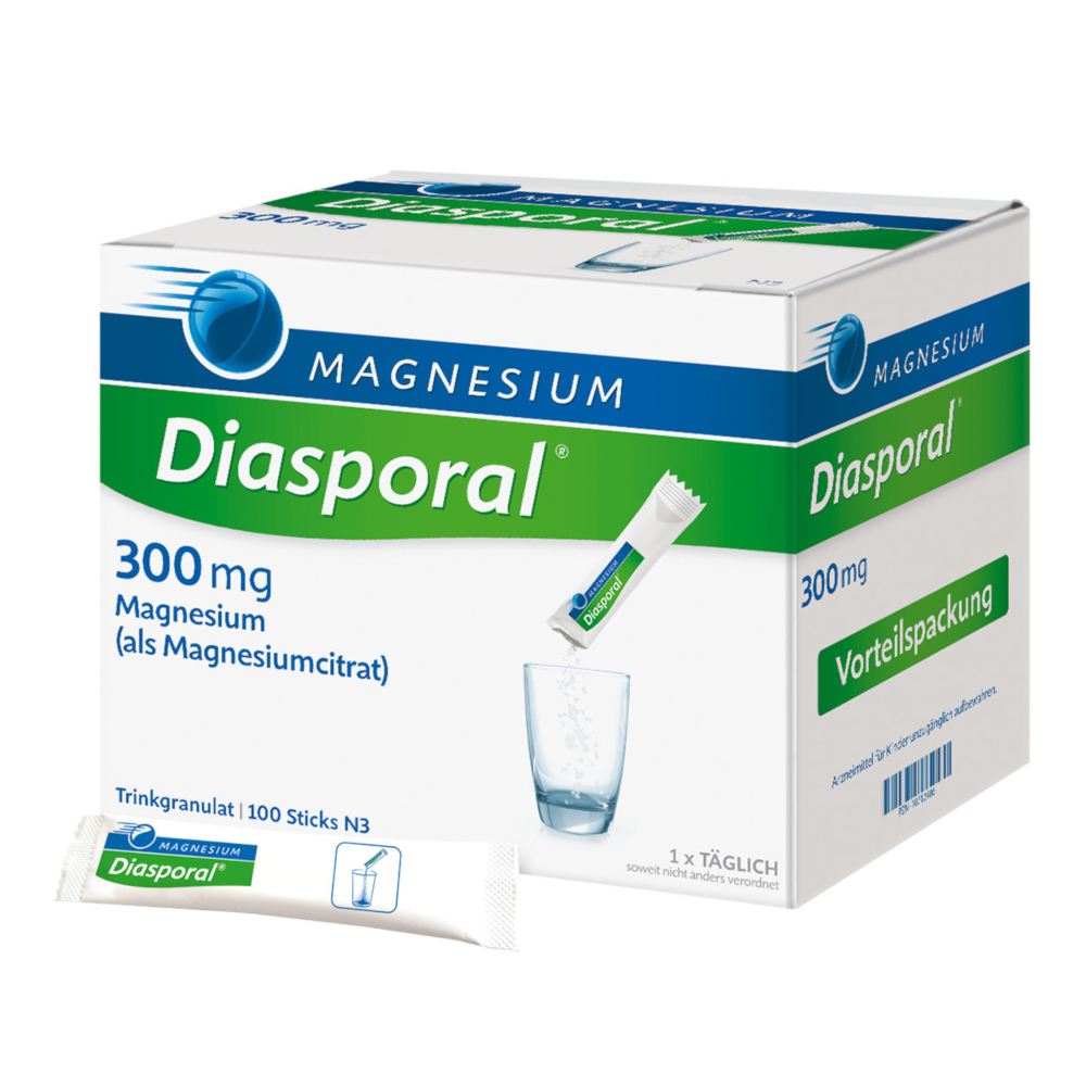 MAGNESIUM Diasporal  300 mg Trinkgranulat 100 St Granulat