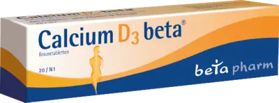 Calcium D3 beta 20 St Brausetabletten