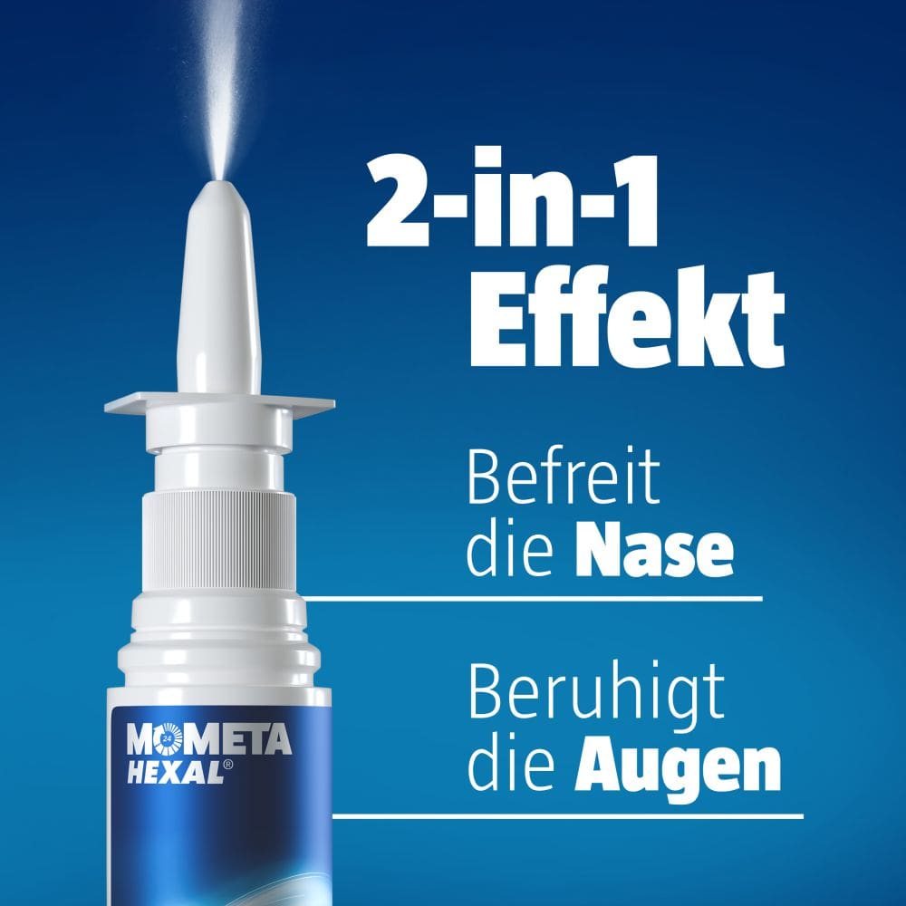 MometaHEXAL - Das blaue Allergiespray gegen Heuschnupfen 10 g Nasenspray