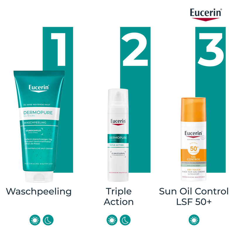 Eucerin DermoPure Clinical Waschpeeling  100 ml Gel