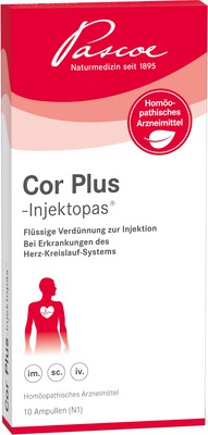 COR PLUS Injektopas flüss.Verdünnung z.Injekt.Amp. 10 St Ampullen