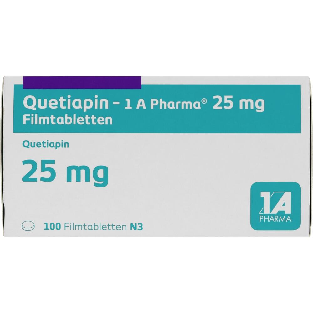 Quetiapin-1 A Pharma 25mg 100 St Filmtabletten