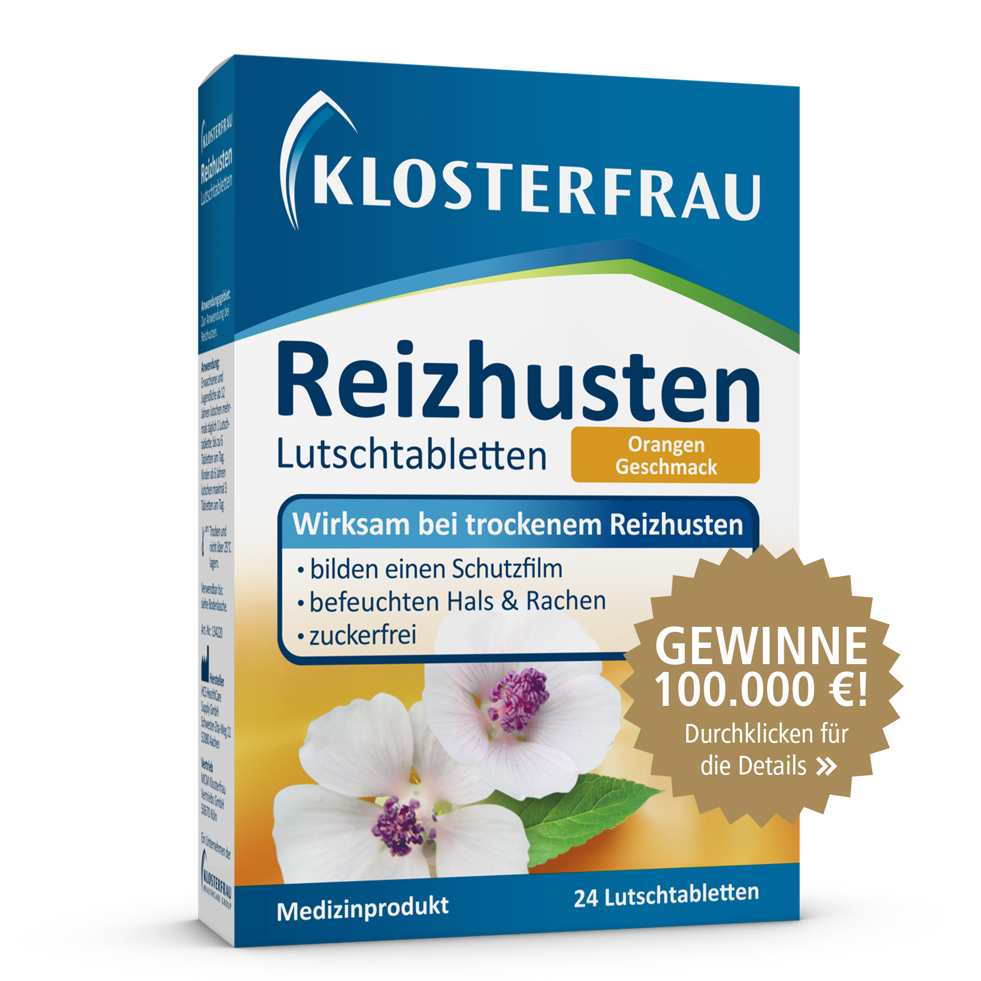 KLOSTERFRAU Reizhusten  24 St Lutschtabletten