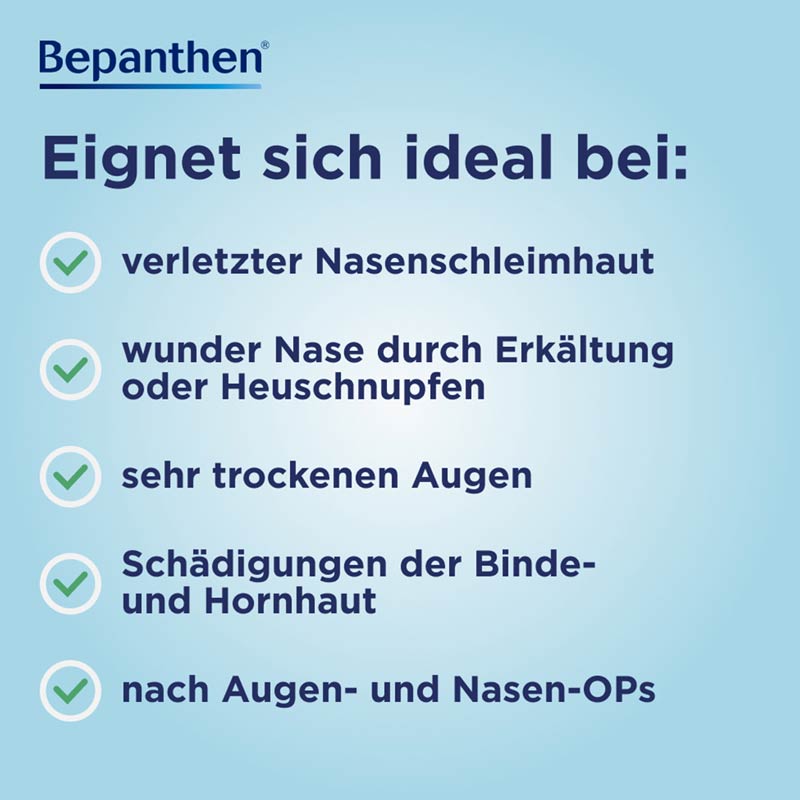 Bepanthen AUGEN- UND NASENSALBE 5 g Augen- und Nasensalbe