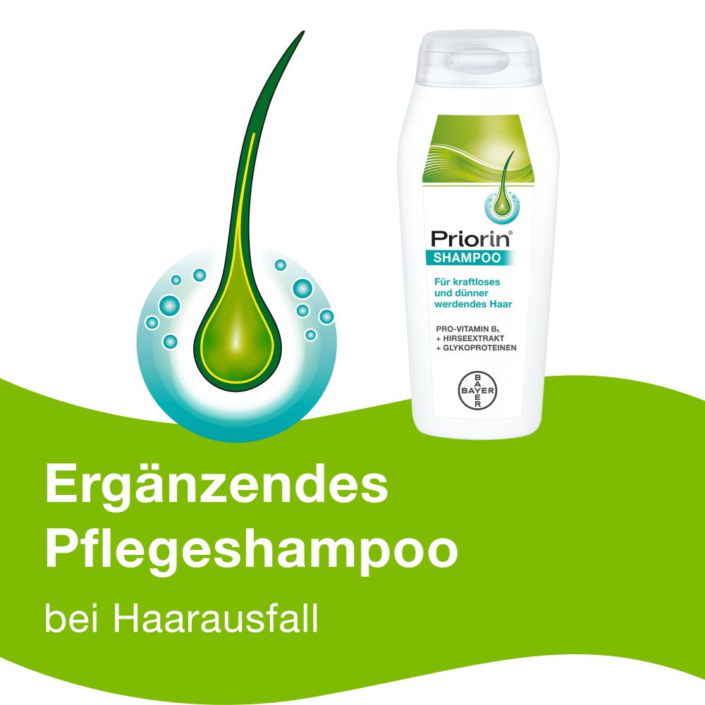 Priorin Shampoo für kraftloses dünner werdendes Haar 200 ml Shampoo