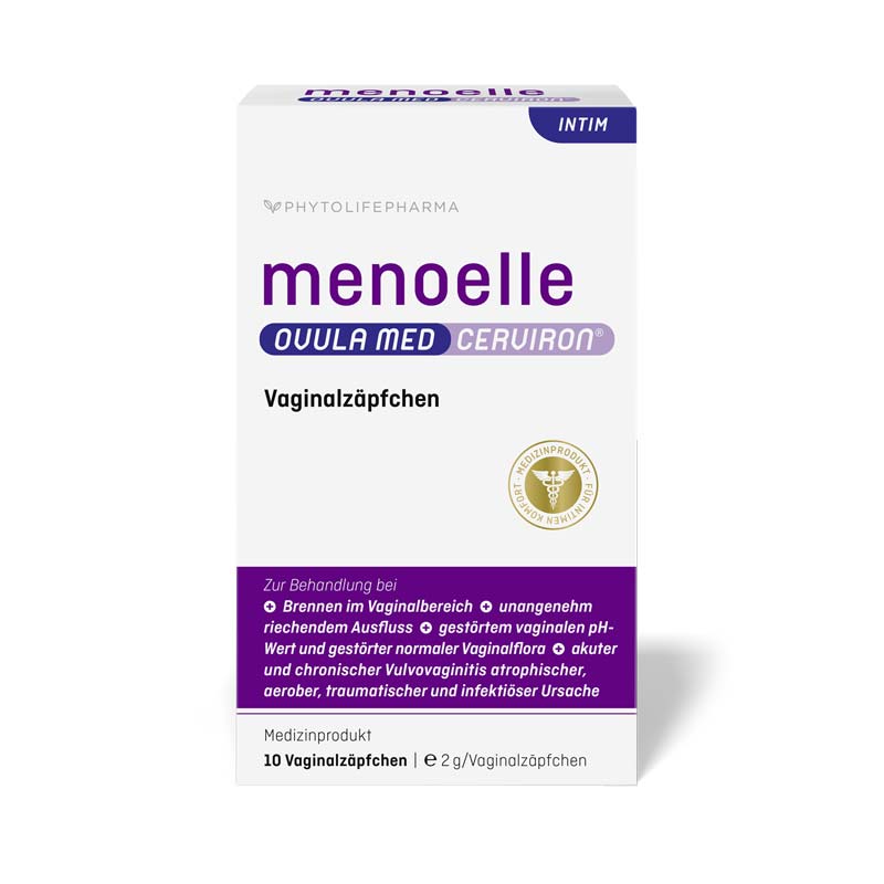 menoelle OVULA med CERVIRON 10 St Vaginalovula