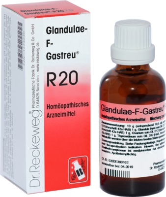 GLANDULAE F Gastreu R 20 Tropfen zum Einnehmen 22 ml Mischung