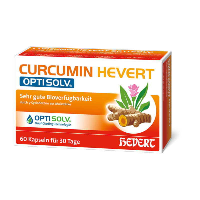 CURCUMIN HEVERT OPTISOLV 60 St Kapseln