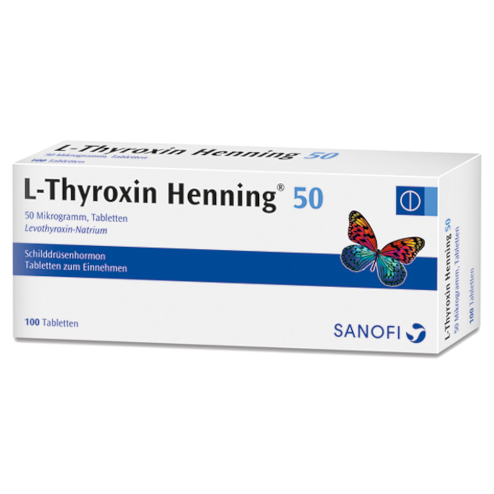 L-Thyroxin Henning 50 100 St Tabletten