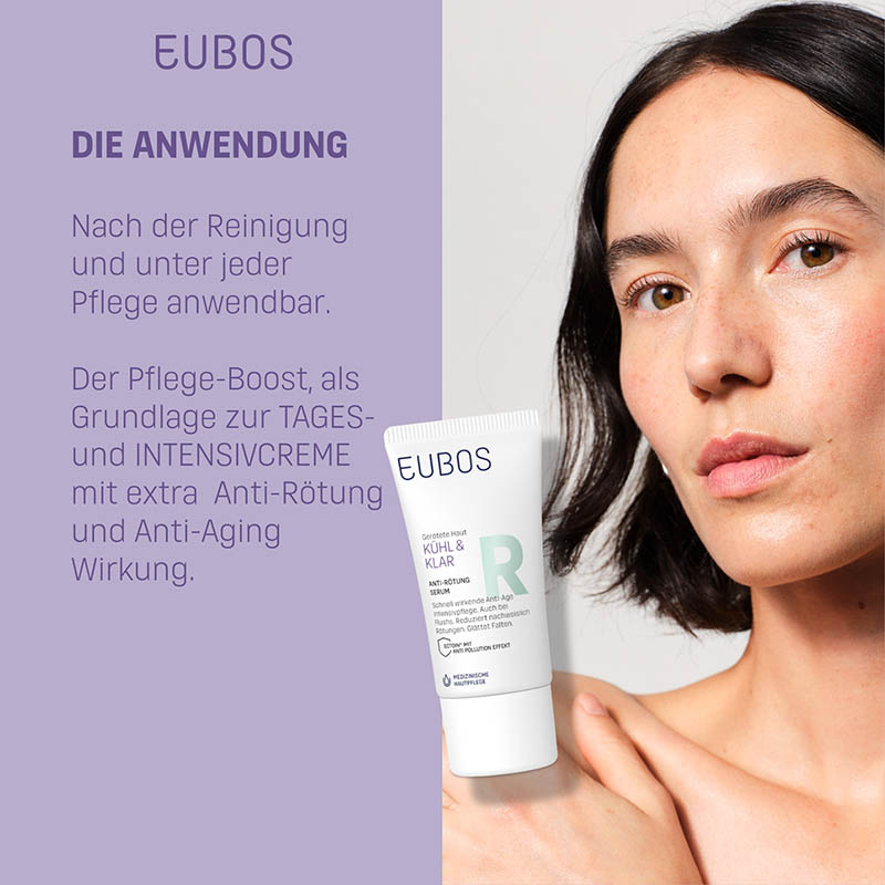 EUBOS KÜHL & KLAR Anti-Rötung Serum 30 ml Konzentrat
