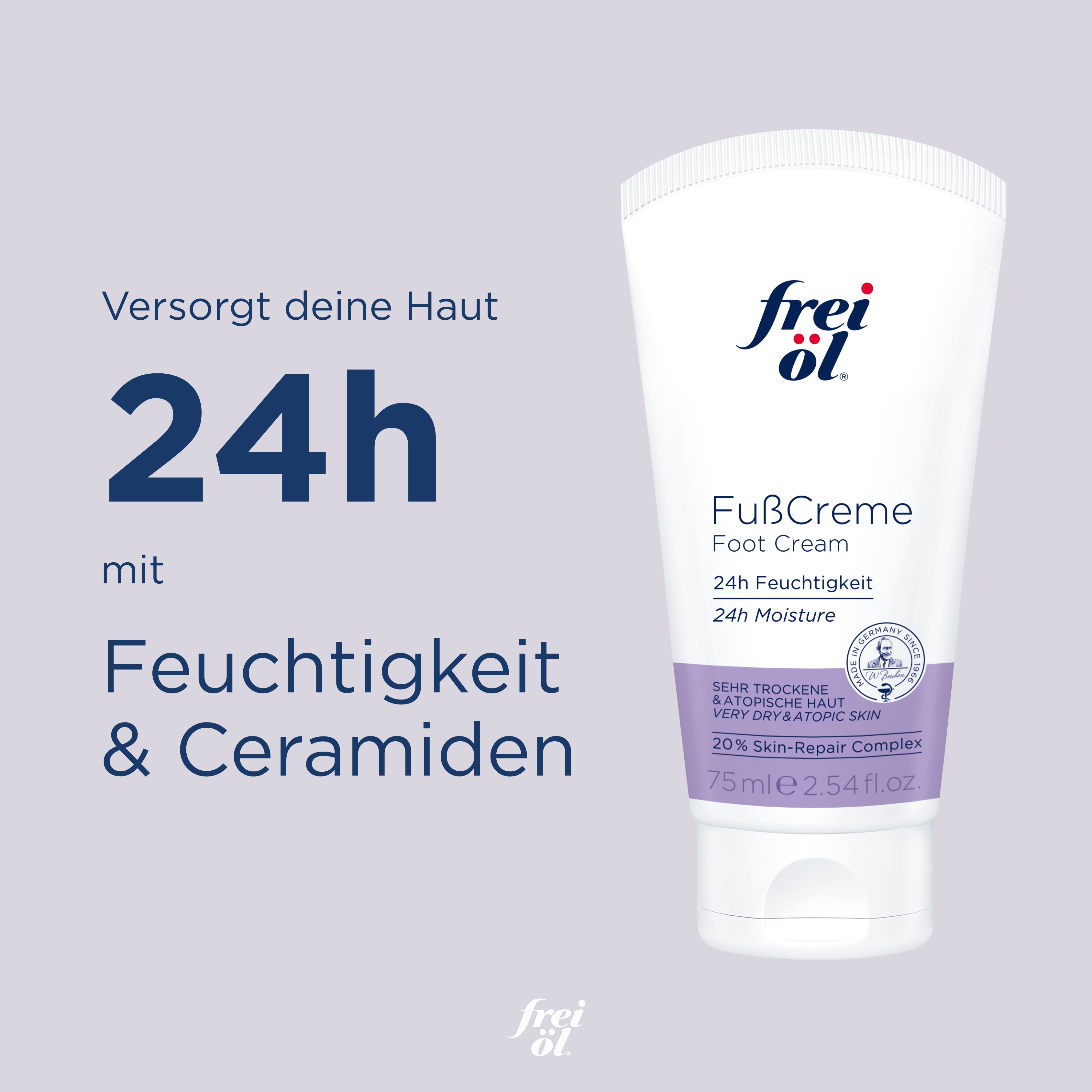 frei öl  HYDROLIPID FußCreme 75 ml Creme