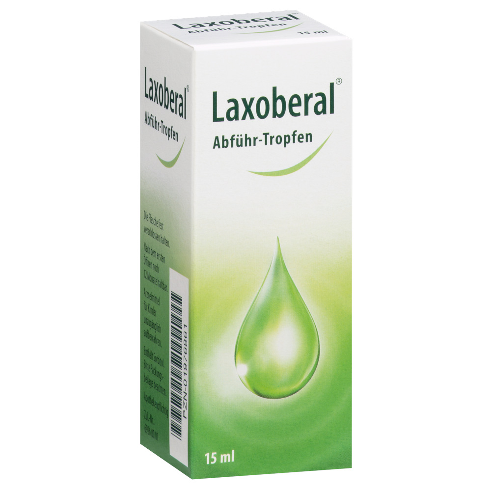 Laxoberal Tropfen - Abführmittel bei Verstopfung 15 ml Tropfen zum Einnehmen