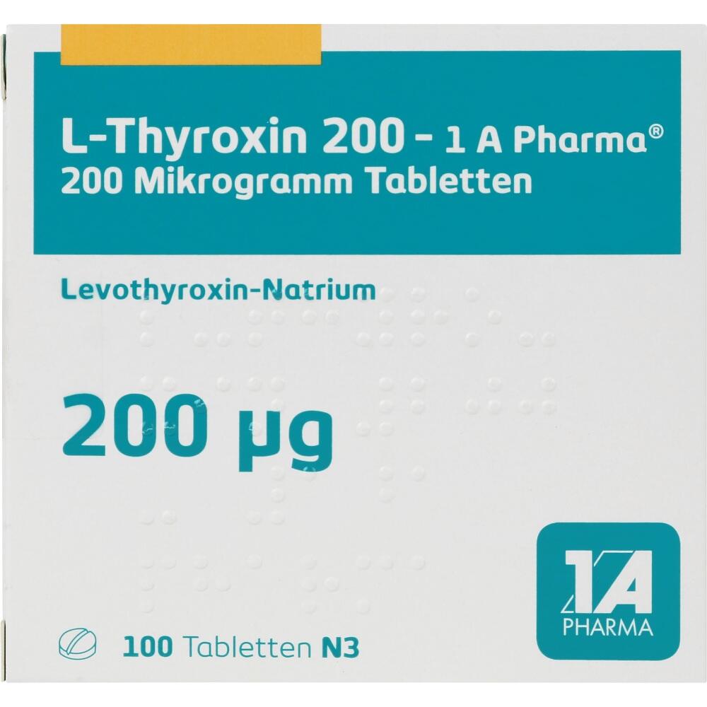 L-Thyroxin 200-1 A Pharma 100 St Tabletten
