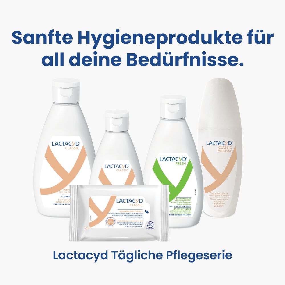 LACTACYD CLASSIC MOUSSE 150 ml Schaum