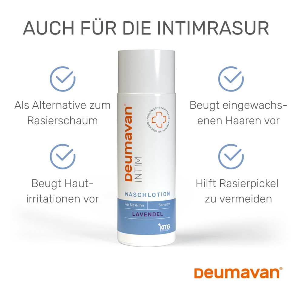 Deumavan Waschlotion Lavendel Flakon  200 ml Lotion
