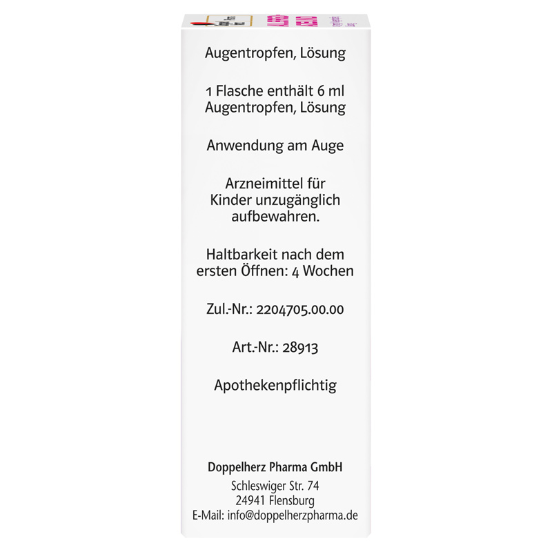 Doppelherz Pharma ALLERGO-AZELIND 6 ml Augentropfen