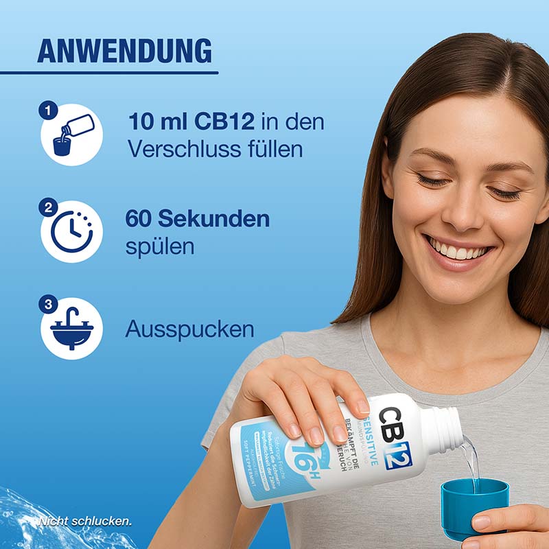 CB12 SENSITIVE MUNDSPÜLUNG  250 ml Spüllösung