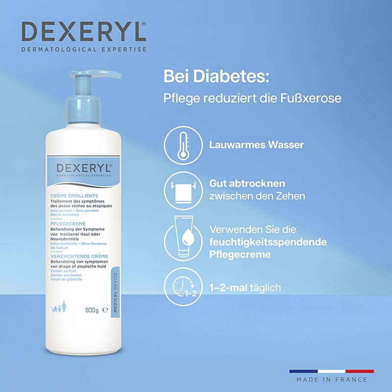 Dexeryl Pflegecreme Doppelpack  2X500 g