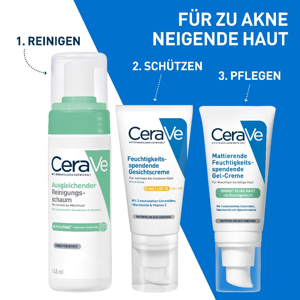 CeraVe Ausgleichender Reinigungsschaum 148 ml Schaum