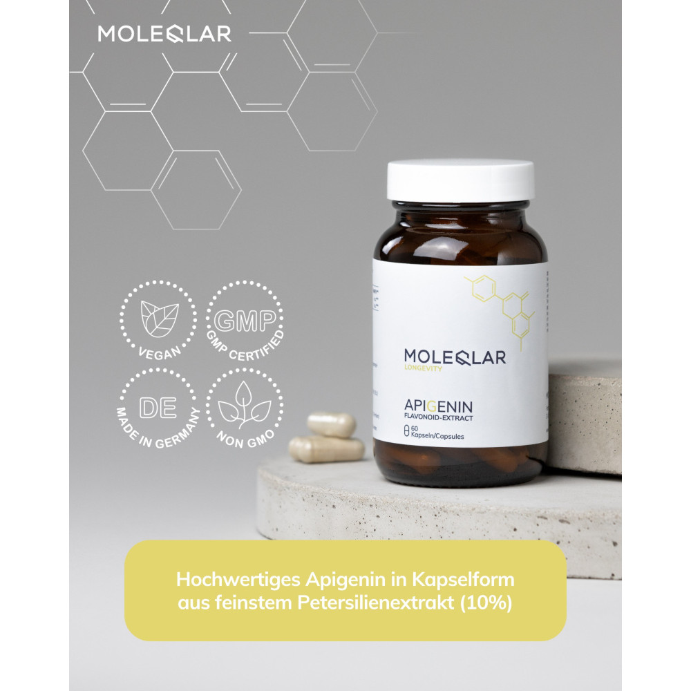 MOLEQLAR  APIGENIN FLAVONOID-EXTRACT 60 St Kapseln