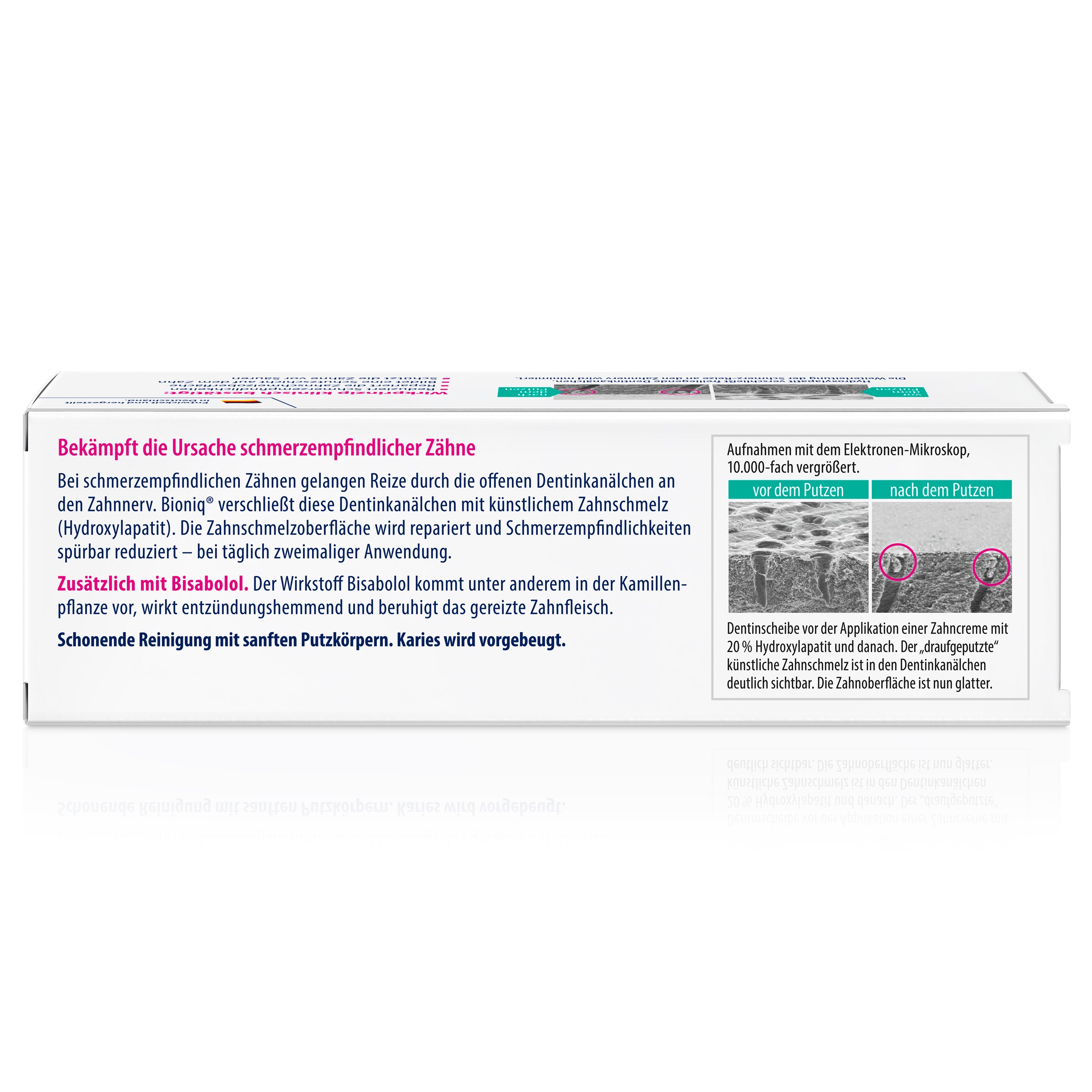 Bioniq Repair Zahncreme sensitiv akut 75 ml Zahncreme