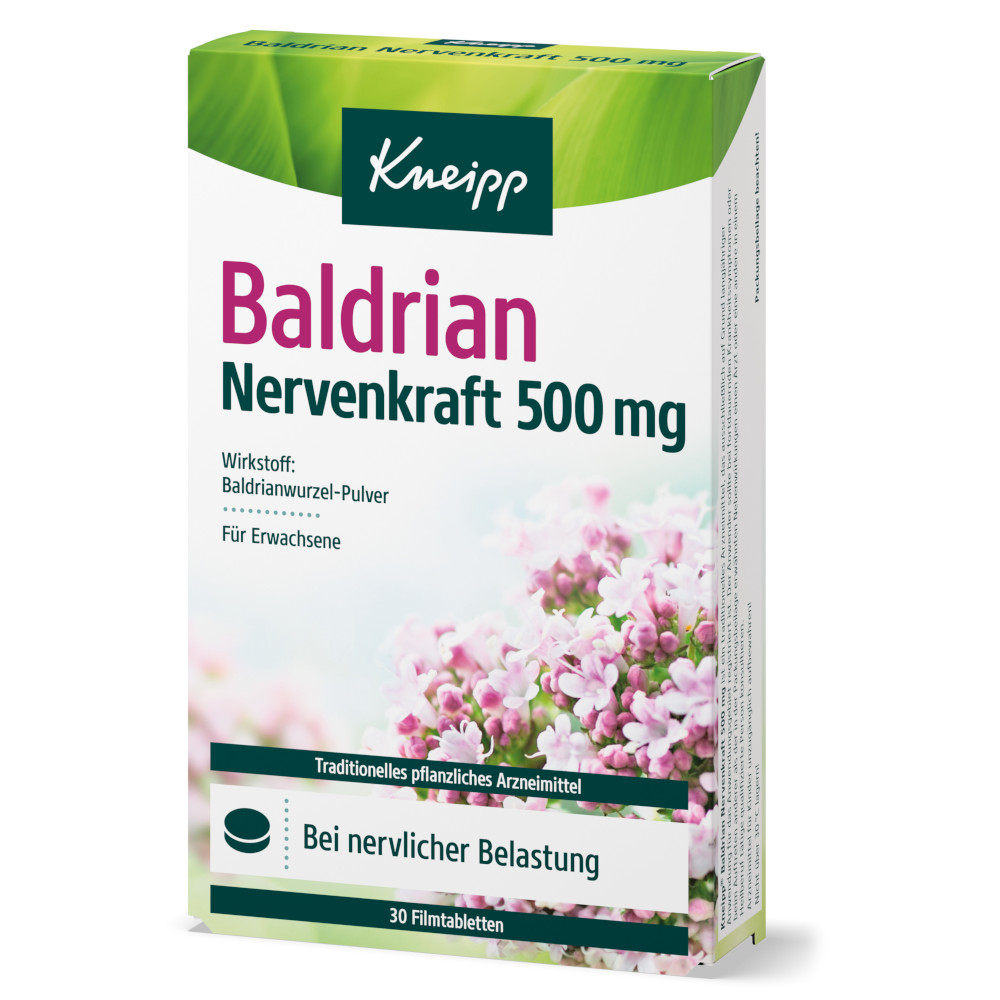 Kneipp Baldrian Nervenkraft 30 St Filmtabletten
