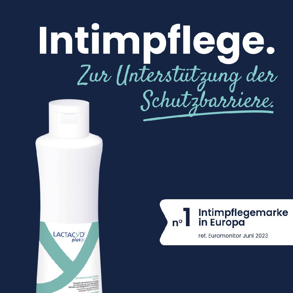 LACTACYD plus INTIMWASCHLOTION AKTIV 250 ml Lotion