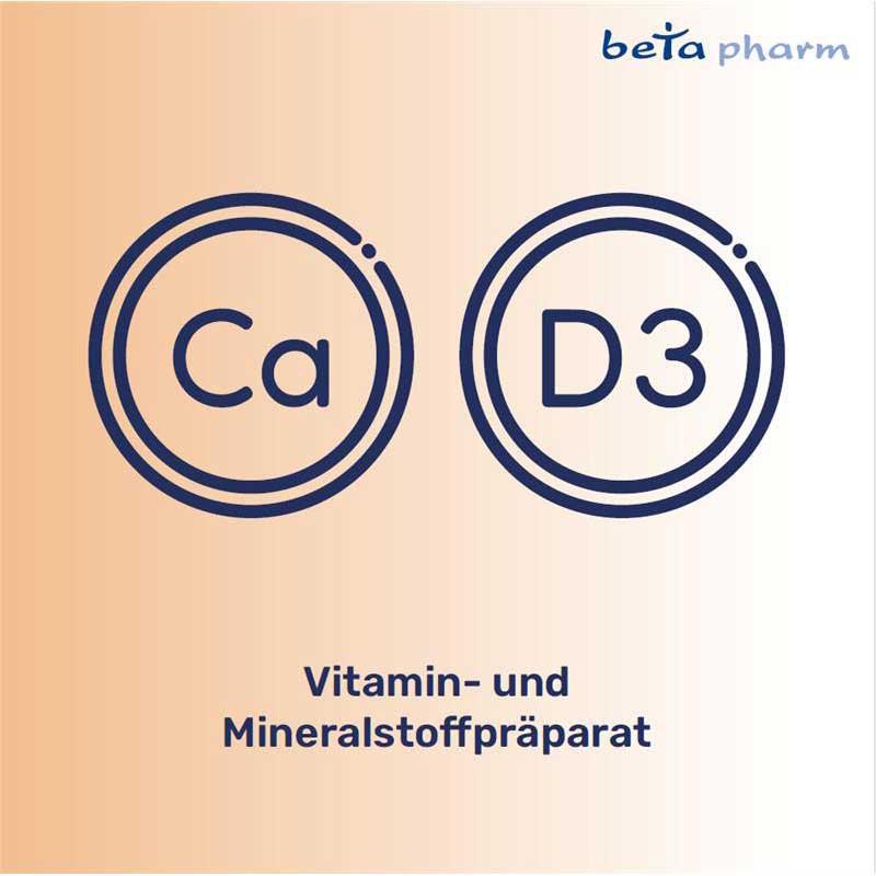 Calcium D3 beta 100 St Brausetabletten