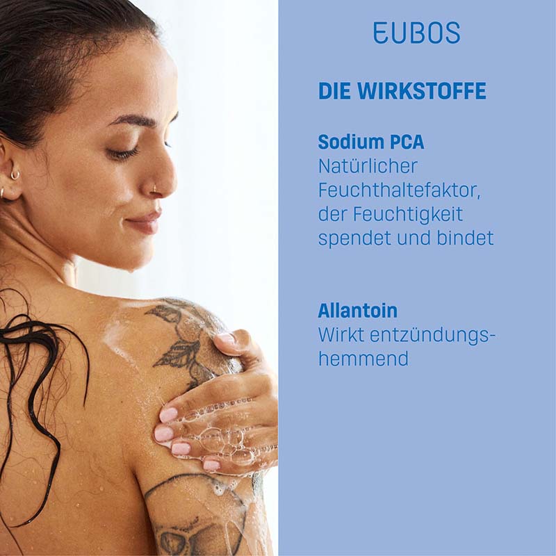 EUBOS FLÜSSIG blau mit Dosierpumpe unparfümiert 400 ml Flüssigkeit