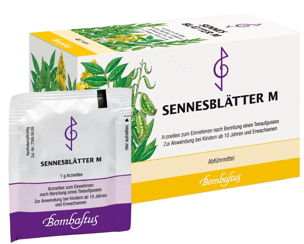 SENNESBLÄTTER M BOMBASTUS 20X1 g Filterbeutel
