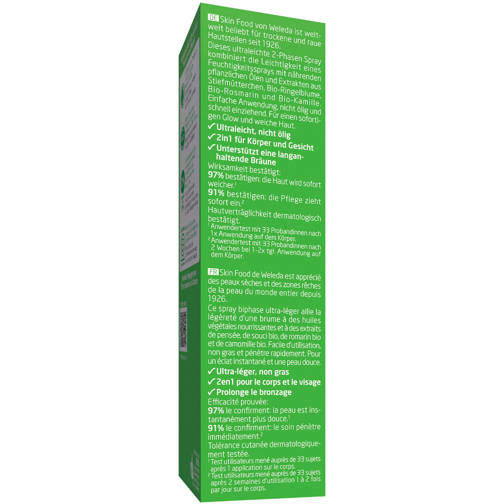 WELEDA Skin Food Ultra-Light Dry Oil 100 ml Öl