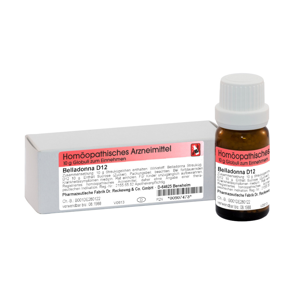 BELLADONNA D 12 Globuli 10 g Globuli