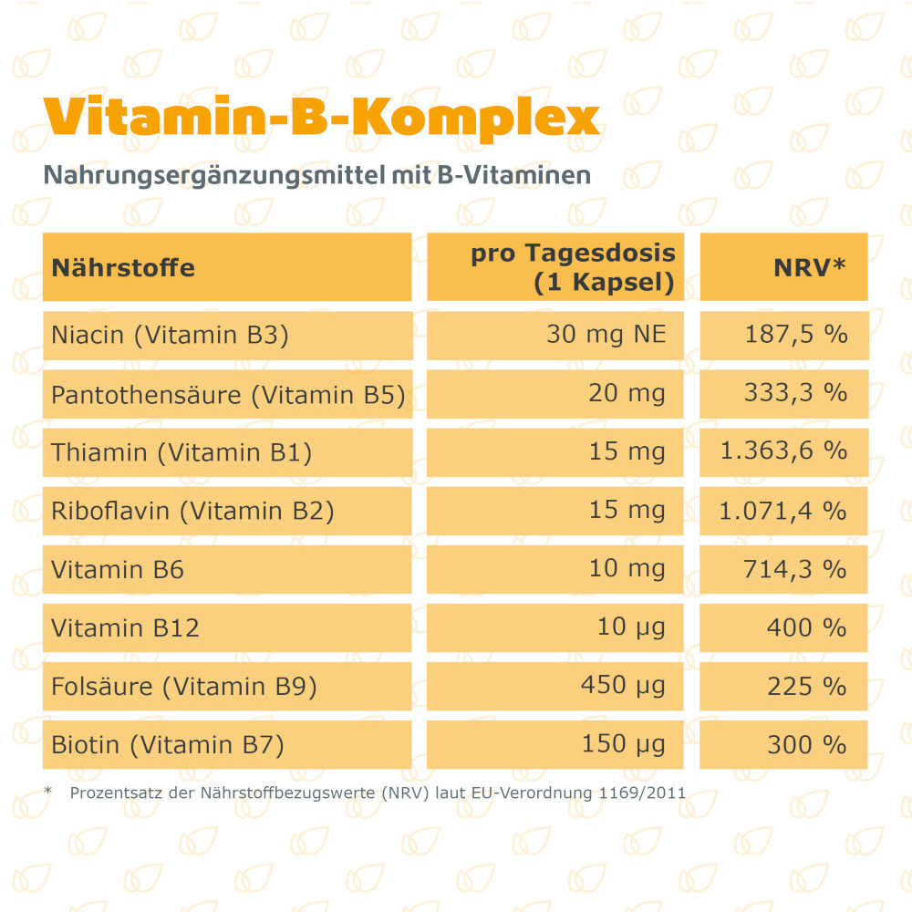 R(h)ein Nutrition Vitamin B-Komplex  120 St Kapseln