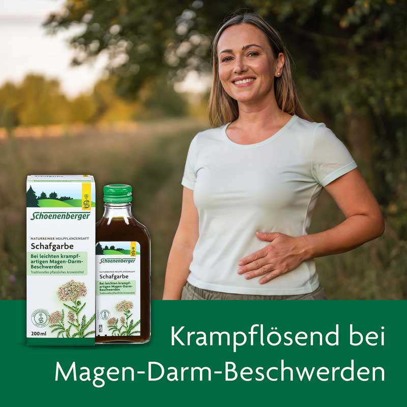 Schoenenberger Naturreiner Heilpflanzensaft Schafgarbe 200 ml Saft