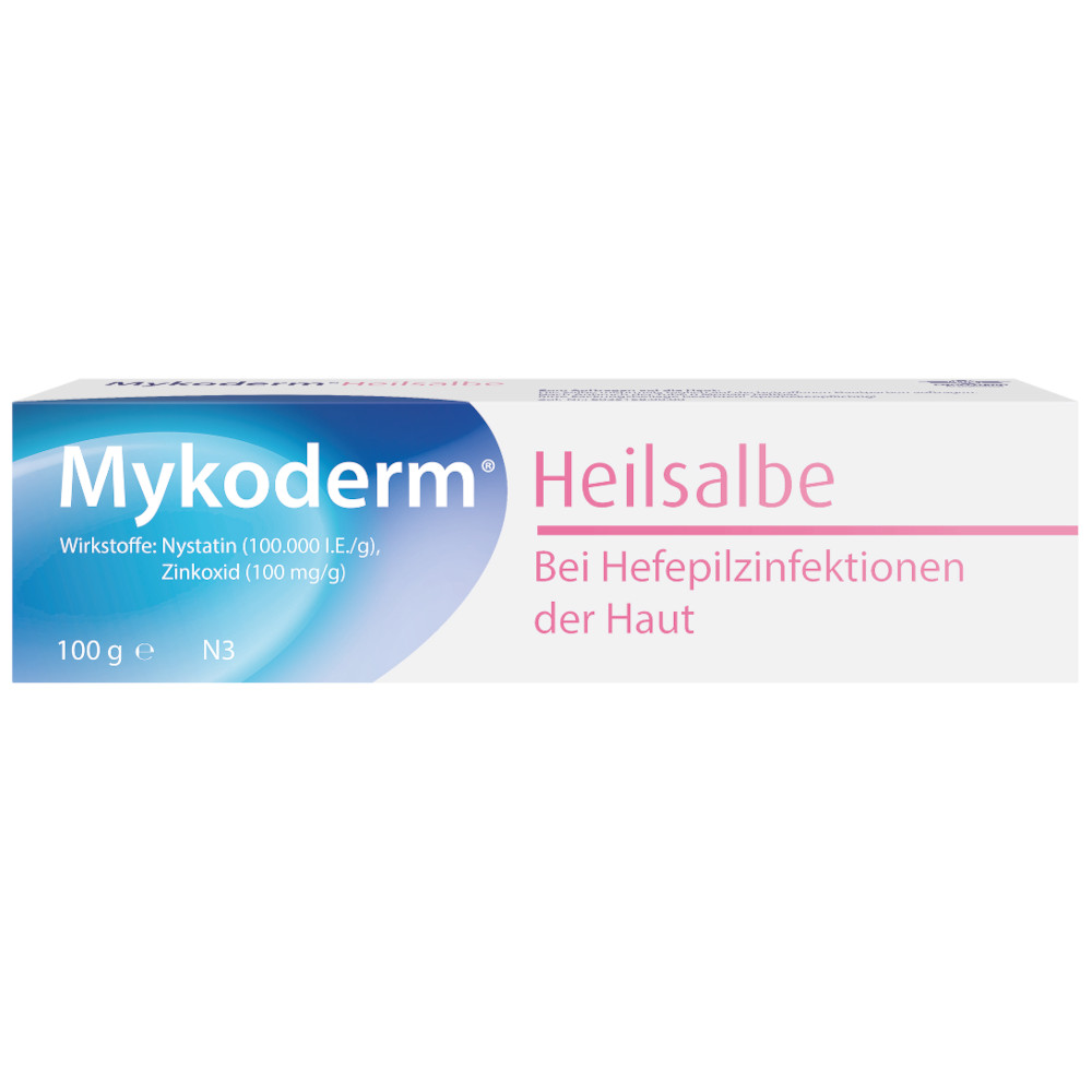 Mykoderm Heilsalbe Nystatin/Zinkoxid 100 g Salbe